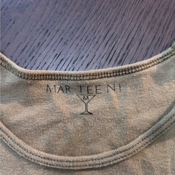 Martini Graphic Rhinestone Baby Tee - Picture 4 of 4